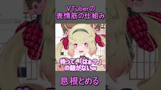 VTuberの表情筋の仕組み【息根とめる/切り抜き】