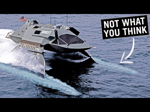 The Secret Stealth Boat that Flies Underwater
