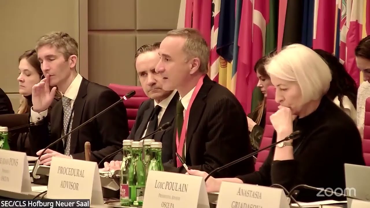 OSCE PA President Pere Joan Pons Standing Committee Report, 25th Winter Meeting, 20 February 2026