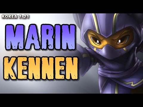 AFS MaRin (432 LP) plays AP Kennen top v Urgot matchup - Korean SoloQ P 7.21
