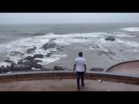 rock beach , anjuna #goa #goabeach  #goatrip