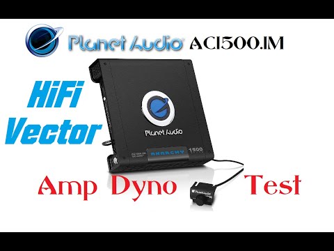 Planet Audio AC1500.1M amp review Dyno test HiFi Vector DL14 and SMD AMM-1.
