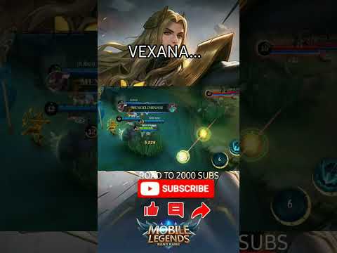 VEXANA damage #mlbb #mobilelegends #mlbbtiktok #mltiktok