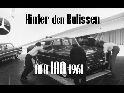 Historischer Bericht: Messebau IAA 1961