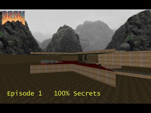 Doom (1993) Episode 1: Knee-Deep In The Dead | 100% Secrets playthrough