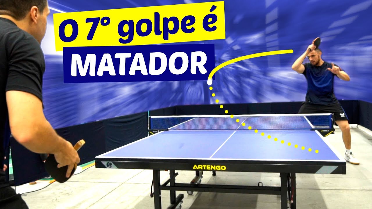 🏓 7 golpes do ping pong que você TEM QUE dominar #VivaPong