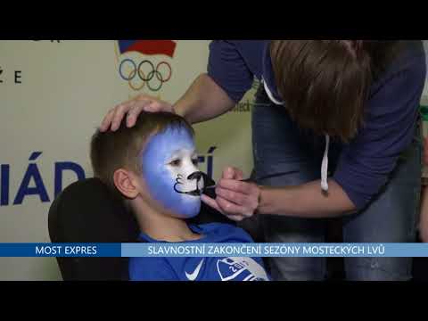 Slavnostní zakončení sezóny Mosteckých lvů
