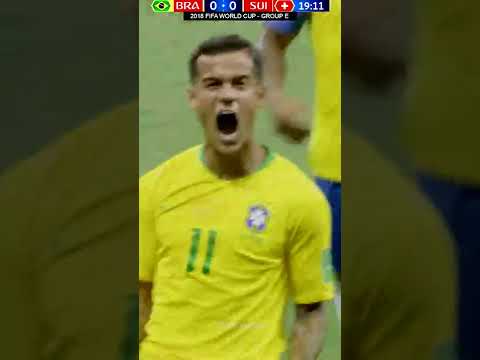 2018 World Cup Group E - Brazil v Switzerland Highlightsᴴᴰ #Shorts