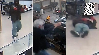 Armed robbers go after gun store, get shot by owners