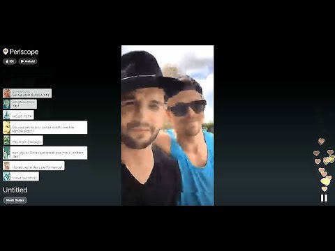 (Periscope Replay) Mark Ballas & Derek Hough - Coffee Break Q & A