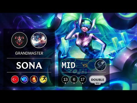 Sona Mid vs Lissandra - TR Grandmaster Patch 9.20