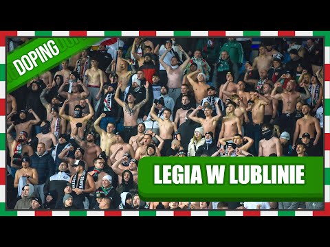 LEGIONIŚCI W LUBLINIE. DOPING NA MECZU LEGIA - MOTOR