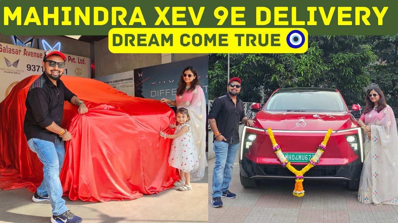DREAM COME TRUE - TAKING DELIVERY OF OUR BRAND NEW MAHINDRA XEV 9e 🔥 🧿