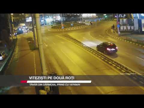 Viteziști pe două roți. Tânăr din Dârmoxa, prins cu 197km/h