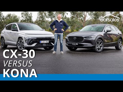 2023 Hyundai Kona v Mazda CX-30 Comparison | All-new Korean small SUV takes on one of Japan’s finest