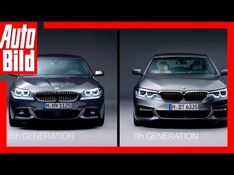 BMW 5 Series - the old F10 versus the new G30 (2017)