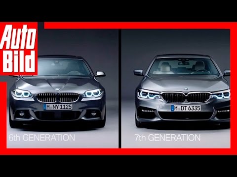 BMW 5er - der alte F10 gegen den Neuen G30  (2017) /English