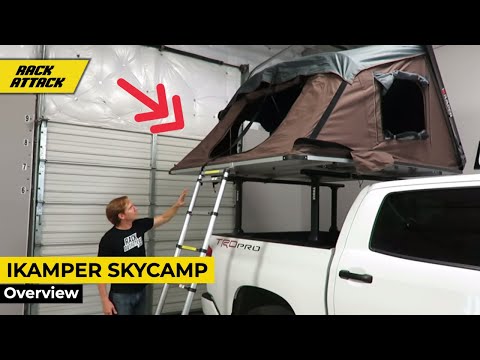 Ikamper Skycamp Expandable Hard Top Roof Top Tent Demonstration Rack Outfitters Ikamper Skycamp Expandable Hard Top Roof Top Tent Demonstration Rack Outfitters