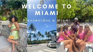 Miami Travel Vlog | Girls trip, Yacht Party, Nikki Beach