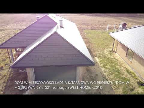 Dom w modrzewnicy 2 g2 - realizacja Sweet Home Tarnów