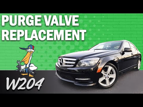 Mercedes-Benz W204 C-Class Purge Valve Replacement