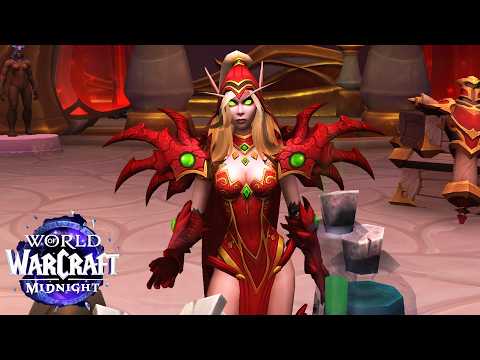 Lorthermar Recruits Valeera Sanguinar - All Crimson Rogue Cutscenes | WoW Midnight Lore