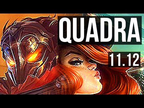 VIKTOR & Soraka vs MISS FORTUNE & Nautilus (ADC) | Quadra, 65% winrate | EUW Master | v11.12