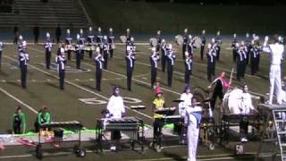 10 31 09 Farmington Falcon Marching Band at the MCBA Huron Valley Invitational