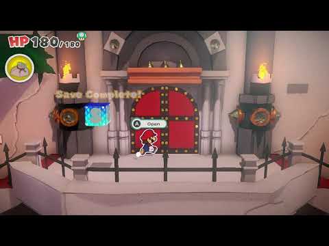 LET'S PLAY Paper Mario: The Origami King (w/commentary), PT. 28: Trouble at Bowser's Castle