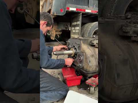 Installing transmission bell housing gasket