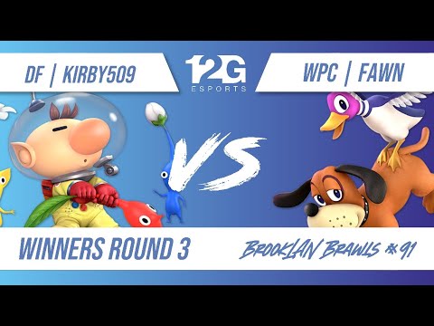 BrookLAN Brawls 91 - DF | kirby509 (Olimar) v. WPC | fawn (Duck Hunt) - Winners Round 3