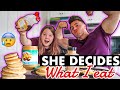 Bodybuilder lets little sister control his diet for a full day // *BAD IDEA!*