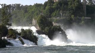 preview picture of video 'Rhine Falls Schaffhausen Switzerland'