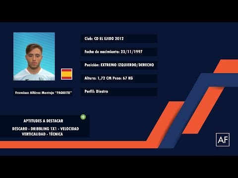 Paquito | CD El Ejido 2012 | 2017/18 by Alber Fenoll