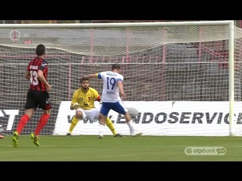 Kanta József második gólja a Budapest Honvéd - MTK Budapest mérkőzésen