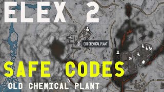 Elex 2 Old Chemical Factory Safe codes (All 3 codes)
