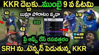 KKR Won By 52 Runs In Match 56 Against MI|MI vs KKR Match 56 Highlights|IPL 2022 Latest Updates