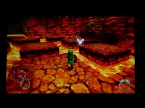 The Legend of Zelda Ocarina of Time 3D Walkthrough - Episode 4: Dodongo's Cavern