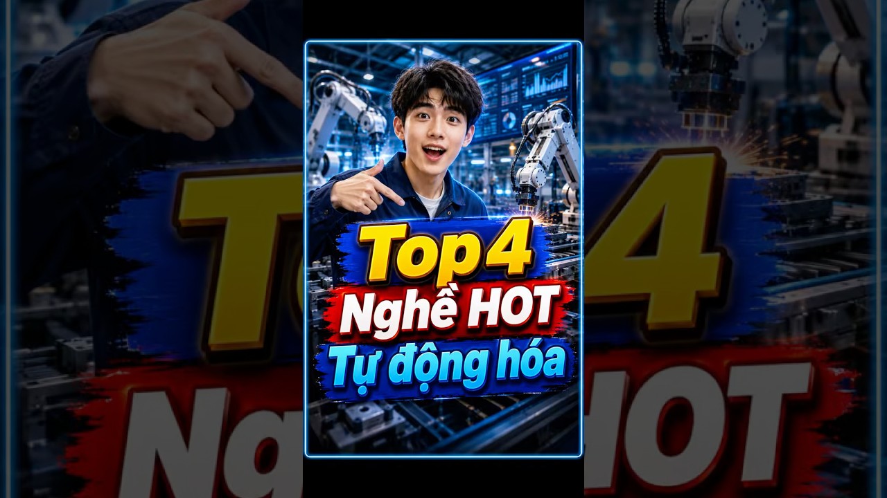 Top 4 nghề Tự động hóa đáng theo đuổi nhất
