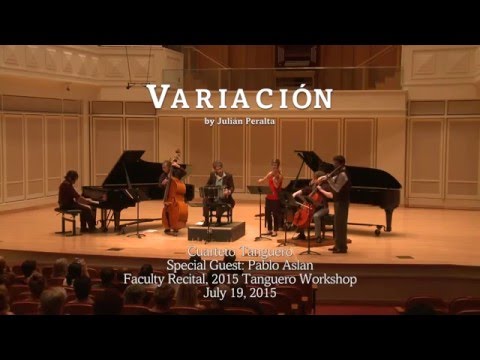 Variacion - 2015 Tanguero Workshop Faculty Recital #moretango