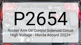 dtc p2654 quickly Fix