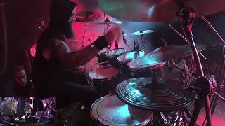 MARDUK-Christraping Black Metal-Simon BLOODHAMMER Schilling-Live at Josefoff 2021 (Drum Cam)