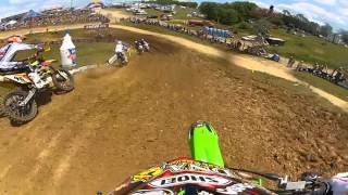 preview picture of video 'GoPro HD: Josh Grant Moto 1 Lap 2012 Lucas Oil Pro Motocross Championship High Point'