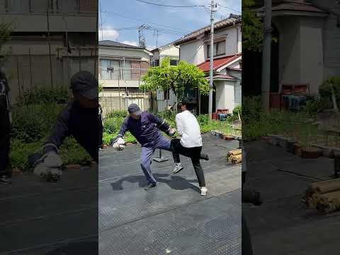 ガードが下がっとるぞせんどー