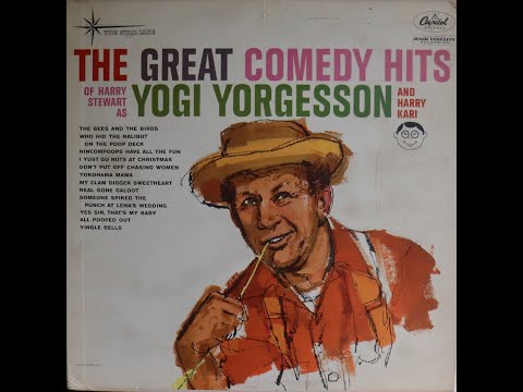 Harry Stewart - Great Comedy Hits Of Yogi Yorgesson (1961) [Complete LP]