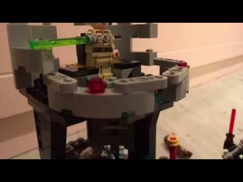 Lego Sith Temple Duel (Lego Battle On Naboo alternate build animation