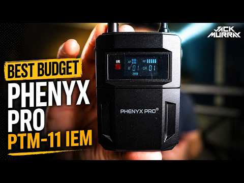 Phenyx Pro PTM-11-1B | UHF Mono Wireless In-Ear Monitor System w/ 1 Loop Output image 7