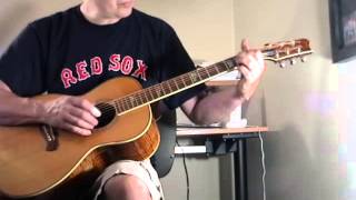 Lightnin&#39; Hopkins Guitar Lesson   Trouble In Mind Part 1