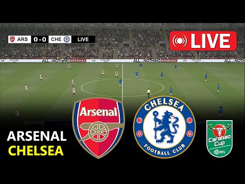 Arsenal vs Chelsea | SEMI-FINAL | Carabao Cup 2026 | PES 21 Simulation Gameplay