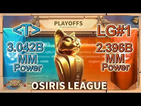 Osiris League Group Stage: White Tigers #1039 vs Legends Gaming #1196